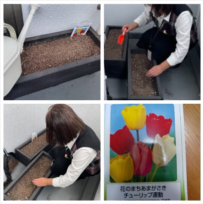 花のまちあまがさきチューリップ運動2021