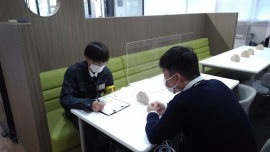武庫荘総合高校 インターンシップ1日目