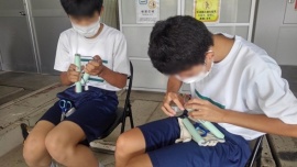 トライやるウィーク 塚口中学校