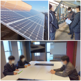 尼崎工業高校インターンシップ 3日目