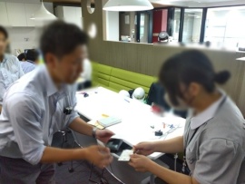 仁川学院高等学校インターンシップ2日目