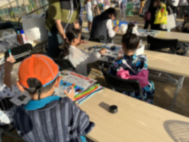 コミュ武庫花火大会 でんきの学校開催しました