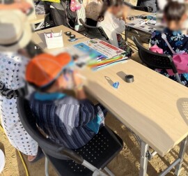 コミュ武庫花火大会 でんきの学校開催しました