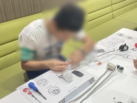 トライやるウィーク 塚口中学校4日目