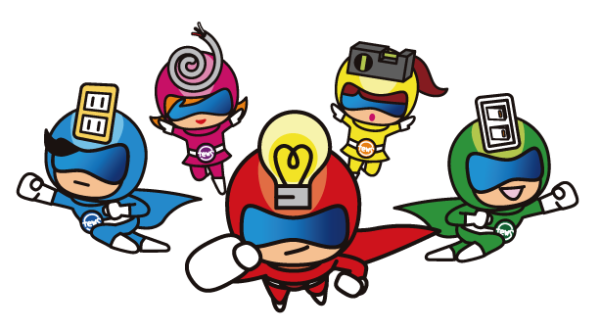 fewsレンジャー5人集合