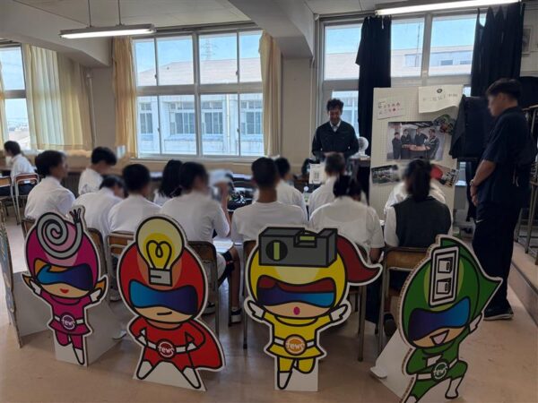 武庫荘総合高校「産社ガイダンス」に参加しました！