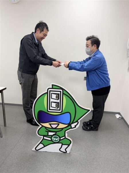 【エコキャップ運動】尼崎市へお渡ししました!